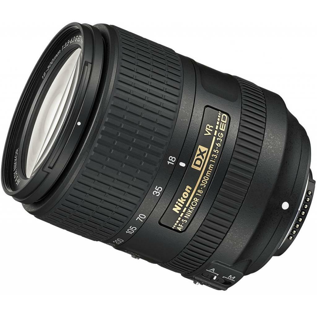 NIKON AF-S DX NIKKOR 18-300mm f/3.5-6.3G ED VR JAA821DA Black