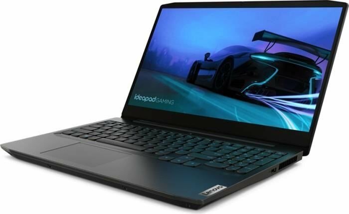 Lenovo IdeaPad Gaming 3 15IMH05 / 15.6" IPS FullHD / Intel Core i5-10300H / 8Gb RAM / 512Gb SSD / GeForce GTX 1650 4Gb GDDR6 / No OS / Black