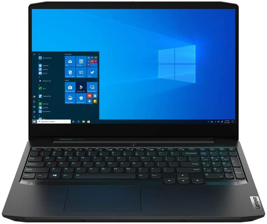 Lenovo IdeaPad Gaming 3 15IMH05 / 15.6" IPS FullHD / Intel Core i5-10300H / 8Gb RAM / 512Gb SSD / GeForce GTX 1650 4Gb GDDR6 / No OS / Black