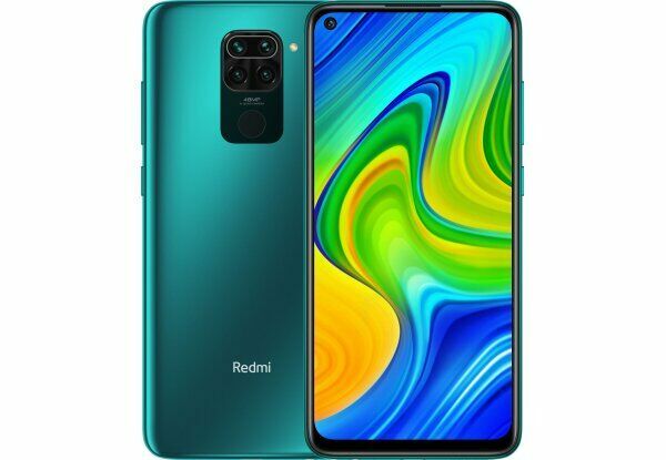 Xiaomi RedMi Note 9 NFC / 6.53" 1080x2340 IPS / Helio G85 / 3Gb / 64GB / 5020mAh / Green