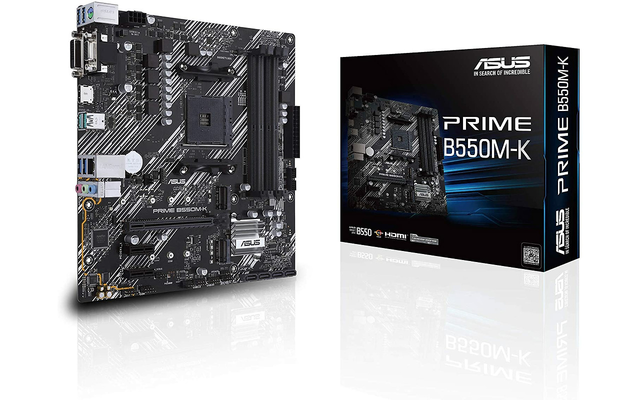 ASUS PRIME B550M-K / mATX AM4 DDR4 4600