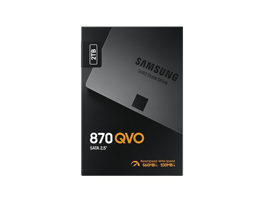 Samsung 870 QVO 2.5" SATA SSD 2.0TB MZ-77Q2T0BW