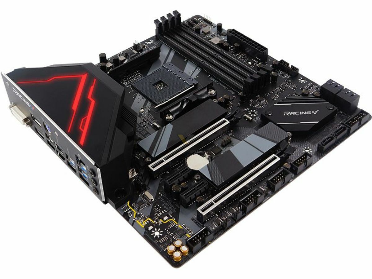 Biostar Racing B550GTQ mATX Socket AM4 Dual 4xDDR4-4400+