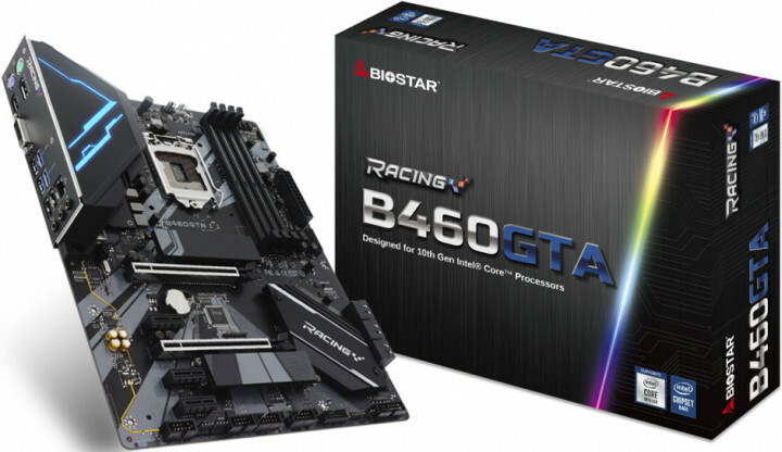 Biostar Racing B460GTA ATX Socket 1200 Dual 4xDDR4-2933
