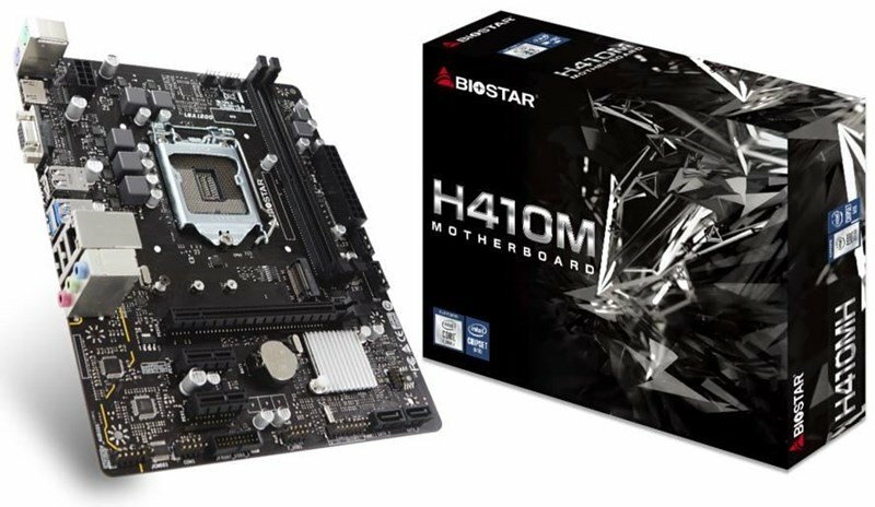 Biostar H410MH mATX Socket 1200 Dual 2xDDR4-2933
