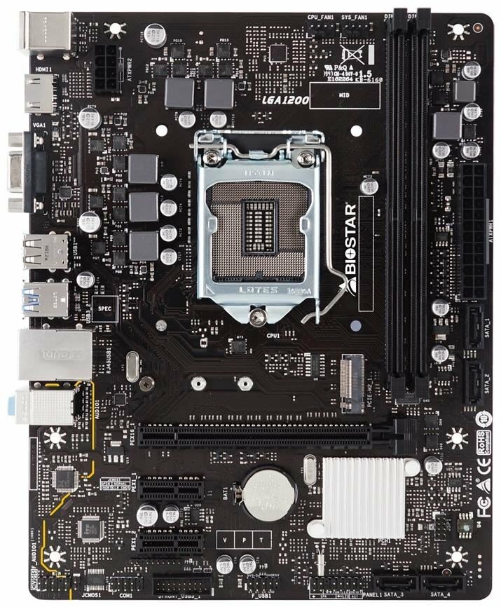 Biostar H410MH mATX Socket 1200 Dual 2xDDR4-2933