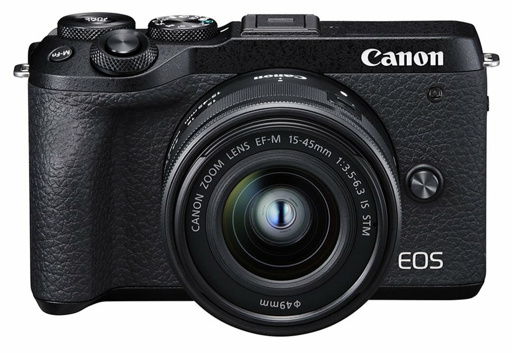 Canon EOS M6 II 15-45 IS STM + EVF-DC2 / Black