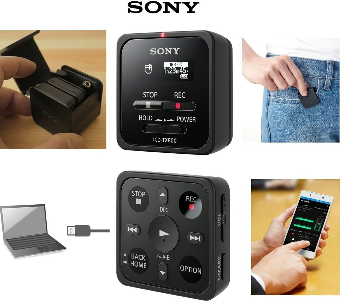 SONY ICD-TX800 16GB TX Series / Black