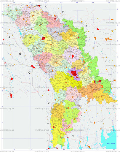 Garmin Moldova Map / MD-MAP /