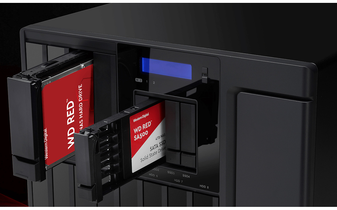 WesternDigital Red SA500 NAS 2.5" SATA SSD 500GB / Red