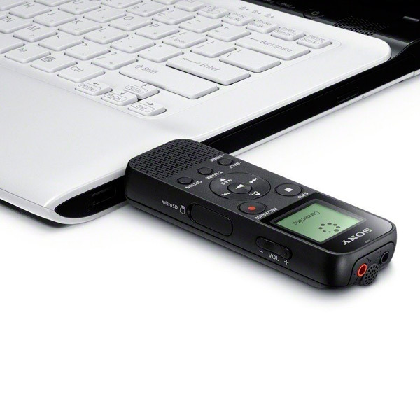 SONY ICD-PX370 4GB PC Link / Black