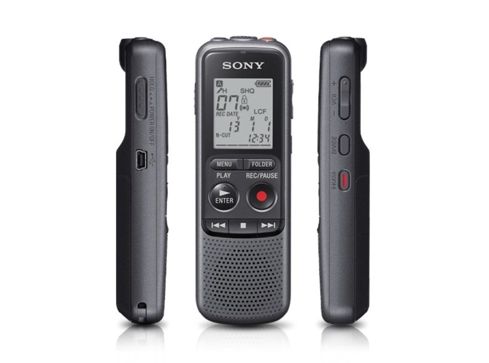 SONY ICD-PX240 4GB Simple PC Link / Black