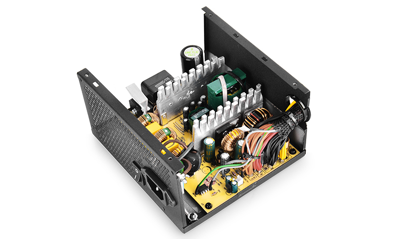 PSU Deepcool DN450 / 450W / ATX 2.31 / 80 PLUS / Active PFC / 120mm fan with PWM / XDC-DN450 / Black