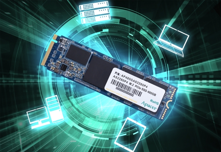 Apacer AS2280P4 .M.2 NVMe SSD 256GB /