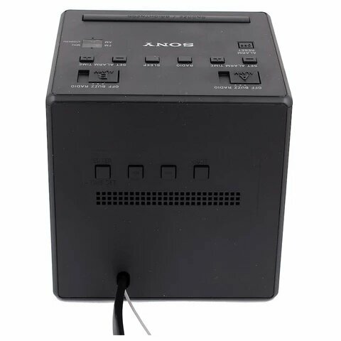 SONY ICF-C1T Clock Radio with dual alarm / Black