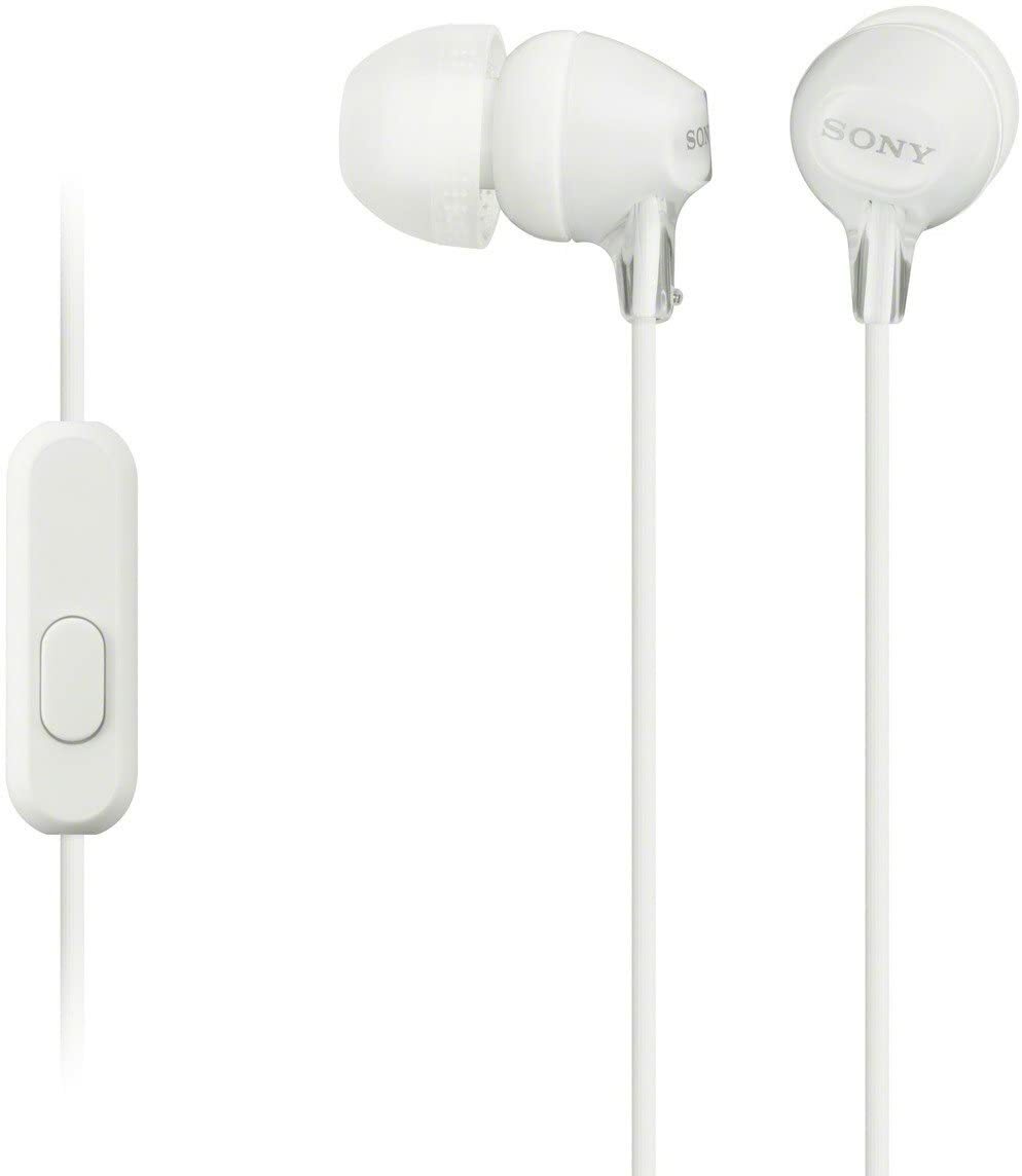 SONY MDR-EX15AP / White
