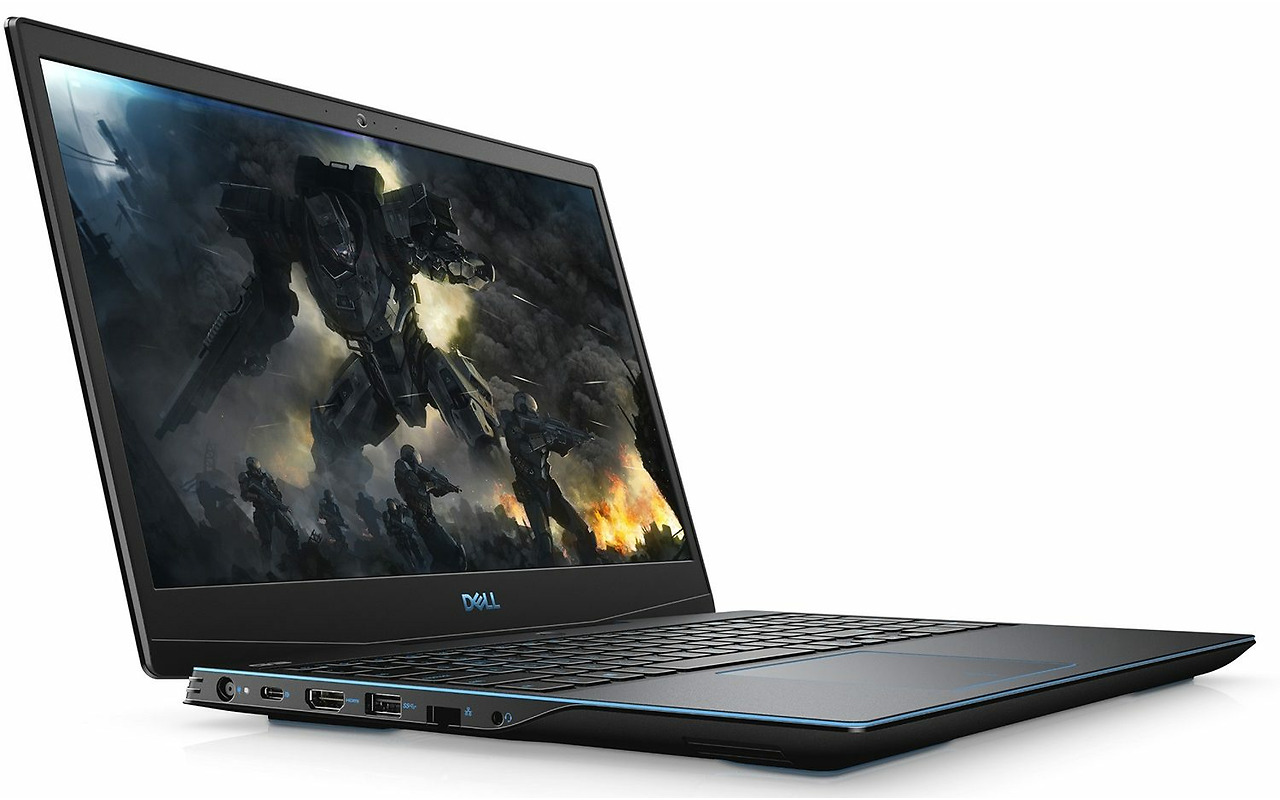 DELL Inspiron Gaming G3 3500 / 15.6" FullHD / i7-10750H / 8Gb RAM / 512Gb SSD / GeForce GTX 1650 Ti 4Gb / Linux / Black