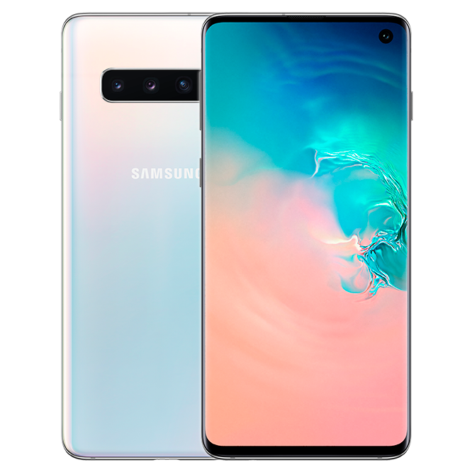 Samsung Galaxy S10 / 6.1" 1440x3040 / Exynos 9820 / 8Gb / 128Gb / 3400mAh / G973 / White