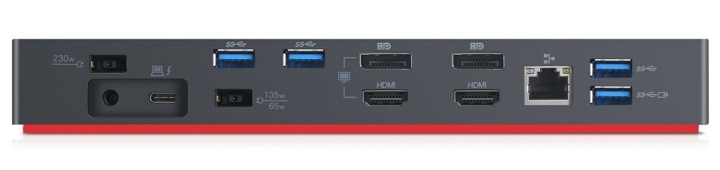 Lenovo ThinkPad Thunderbolt 3 Dock Gen 2 / 40AN0135EU / Black