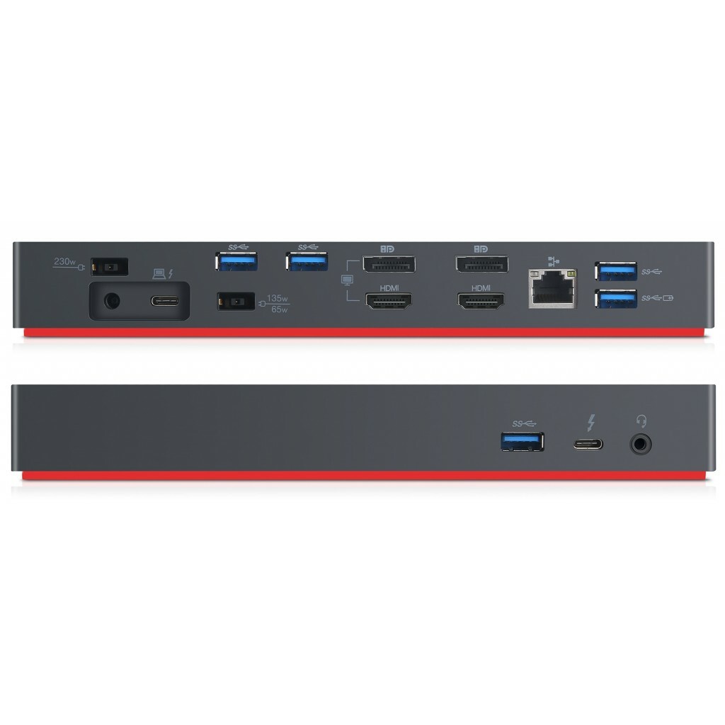 Lenovo ThinkPad Thunderbolt 3 Dock Gen 2 / 40AN0135EU / Black