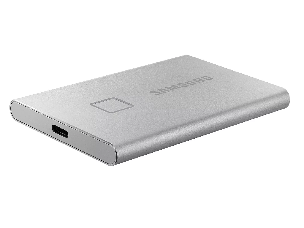 Samsung Portable SSD T7 Touch 500GB / MU-PC500 Silver