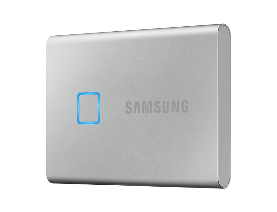 Samsung Portable SSD T7 Touch 2.0TB / MU-PC2T0 Silver