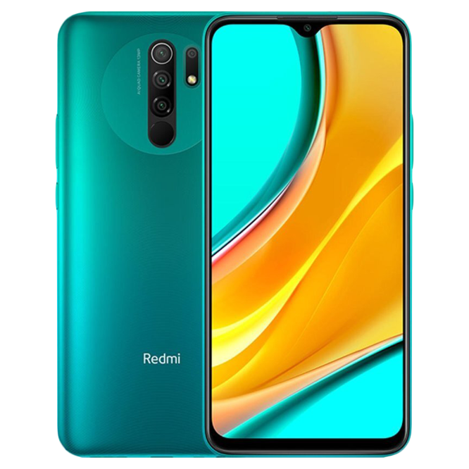 Xiaomi RedMi 9 / 6.53" 2340x1080 / Mediatek Helio G80 / 3Gb / 32Gb / 5020mAh / Green