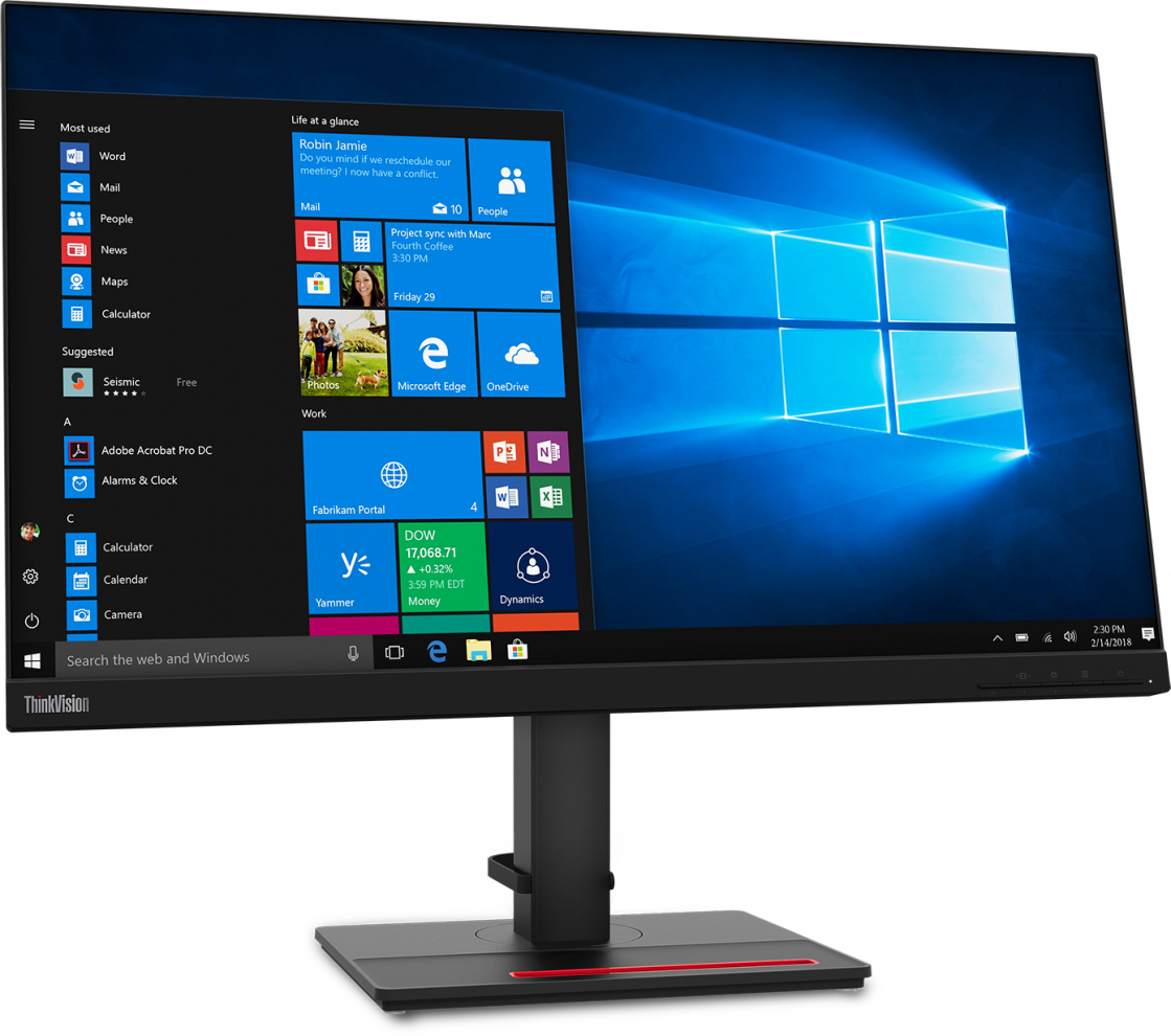 Lenovo ThinkVision T27q-20 / 27 IPS 2560x1440 Black