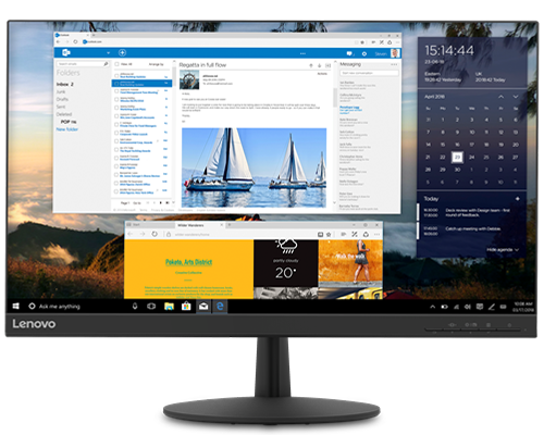 Lenovo L24q-30 / 23.8" IPS 2560x1440 FreeSync 75Hz / Black