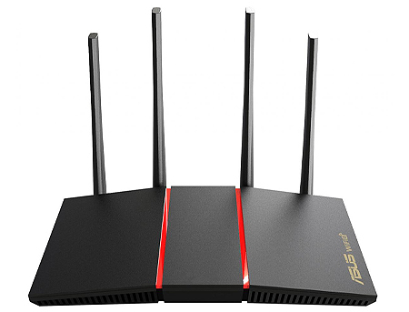 ASUS RT-AX55 AX1800 Dual Band WiFi 6 / Black