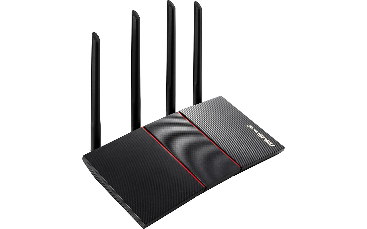 ASUS RT-AX55 AX1800 Dual Band WiFi 6 / Black