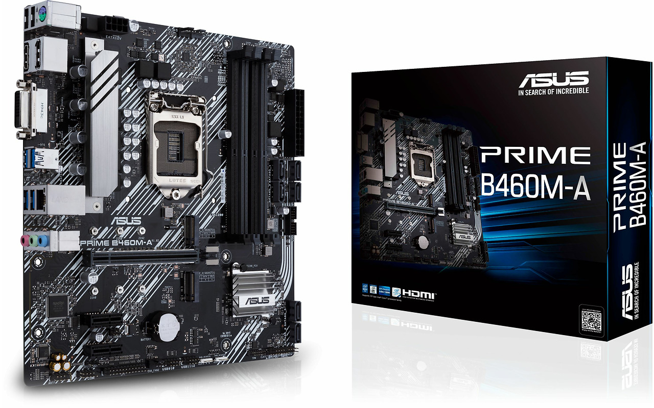 ASUS PRIME B460M-A mATX Socket 1200