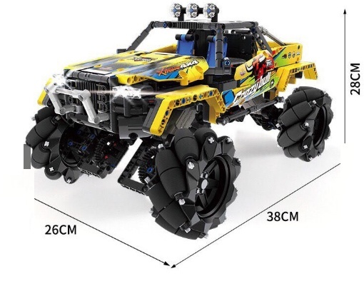 XTech 9802 Bricks Stunt Drift OFF-Road car