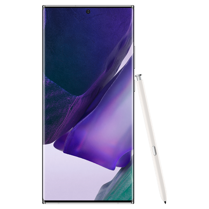 Samsung Galaxy Note 20 Ultra / 6.9" Quad HD+ Dynamic AMOLED 2X  / 8GB / 256GB / 108MPix / 4500mAh / N985 / White