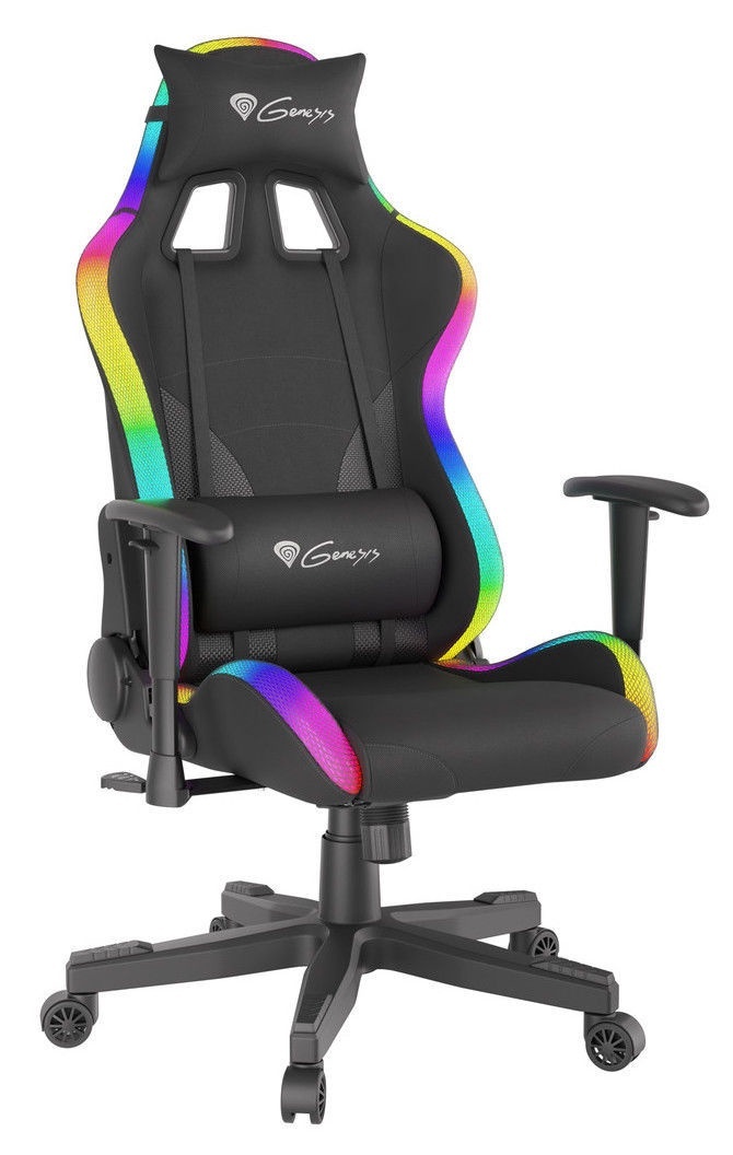 Genesis Chair Trit 600 RGB Backlight NFG-1577 / Black