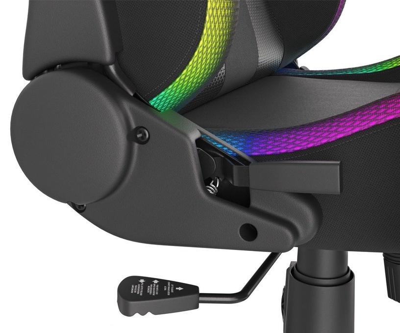 Genesis Chair Trit 600 RGB Backlight NFG-1577 / Black