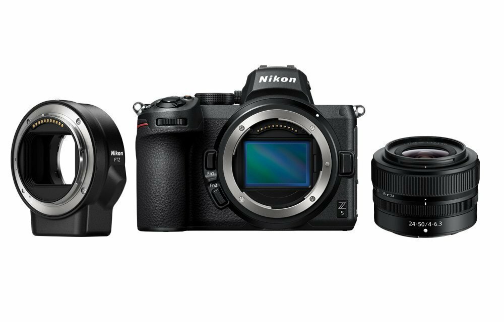 Nikon Z 5 + 24-50mm f/4-6.3 + FTZ / VOA040K003 / Black