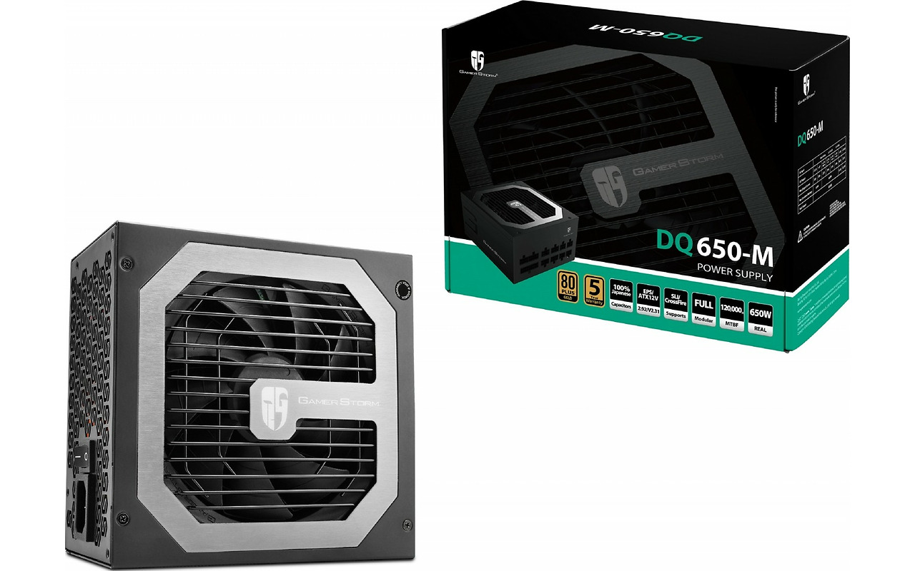 Deepcool DQ650-M-V2L ATX 650W 80+ Gold / DP-GD-DQ650-M-V2L