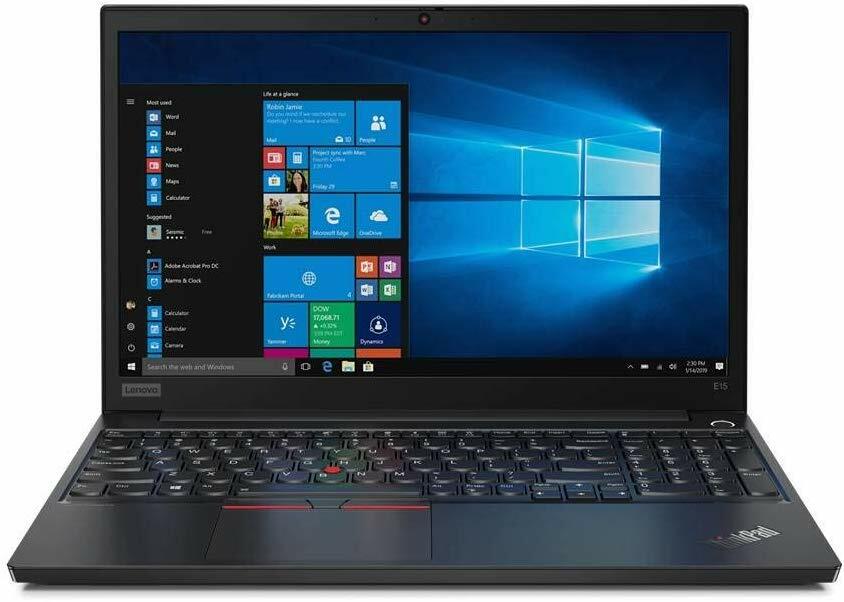 Lenovo ThinkPad E15 / 15.6" WVA FullHD / Ryzen 5 4500U / 8GB DDR4 / 256GB SSD / AMD Radeon Graphics / Black / Windows