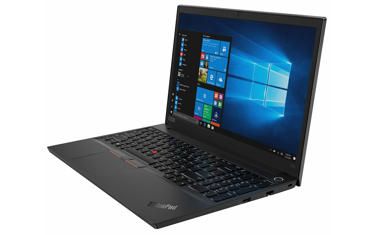 Lenovo ThinkPad E15 / 15.6" WVA FullHD / Ryzen 5 4500U / 16GB DDR4 / 512GB SSD / AMD Radeon Graphics / Dos / Black
