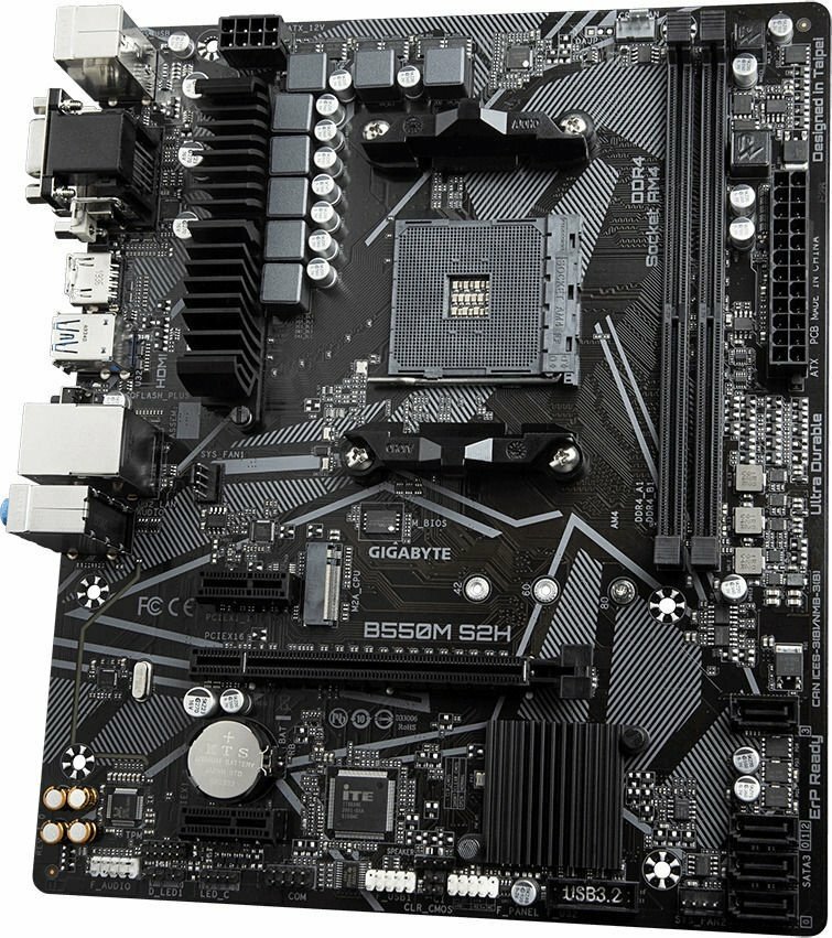 GIGABYTE B550M S2H mATX AMD Socket AM4