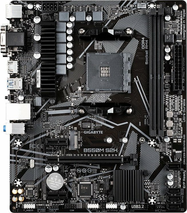 GIGABYTE B550M S2H mATX AMD Socket AM4