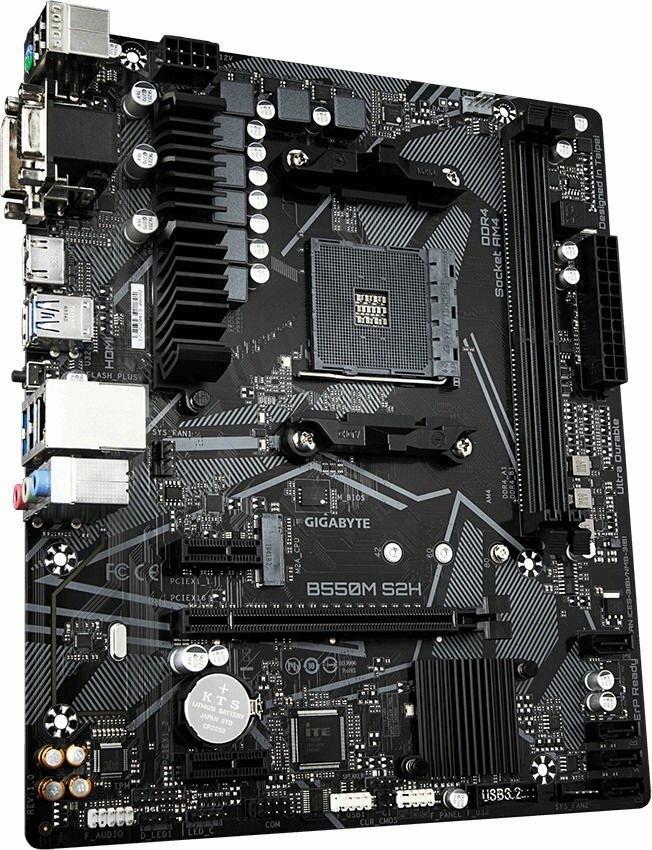 GIGABYTE B550M S2H mATX AMD Socket AM4