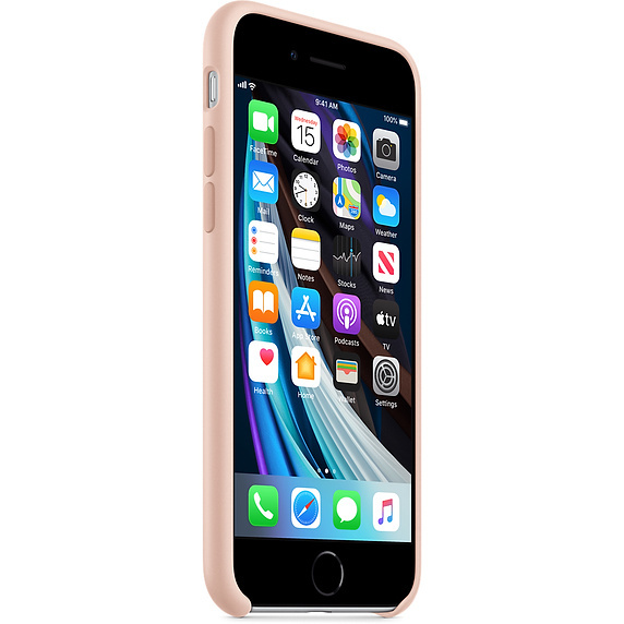 Apple Original iPhone SE 2020 Silicone Case / Pink