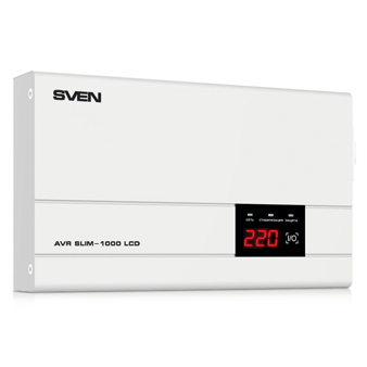 SVEN SLIM AVR -1000 LCD 800W White