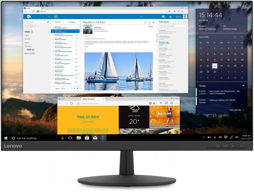 Lenovo L27q-30 / 27" IPS 2560x1440 FreeSync 75Hz / Black