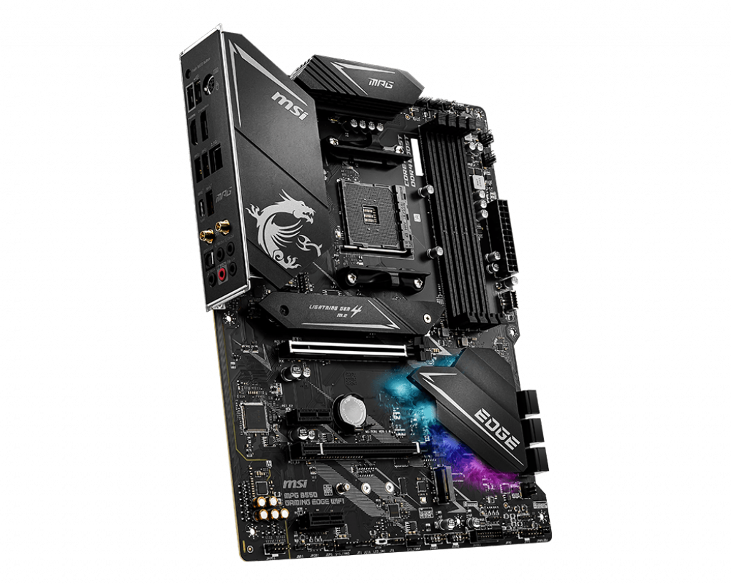 MSI MPG B550 GAMING EDGE WI-FI ATX Socket AM4 AMD B550