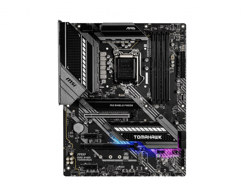 MSI MAG B460 TOMAHAWK ATX Intel B460 Socket 1200
