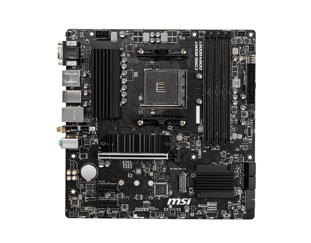 MSI B550M PRO-VDH WI-FI mATX Socket AM4 AMD B550