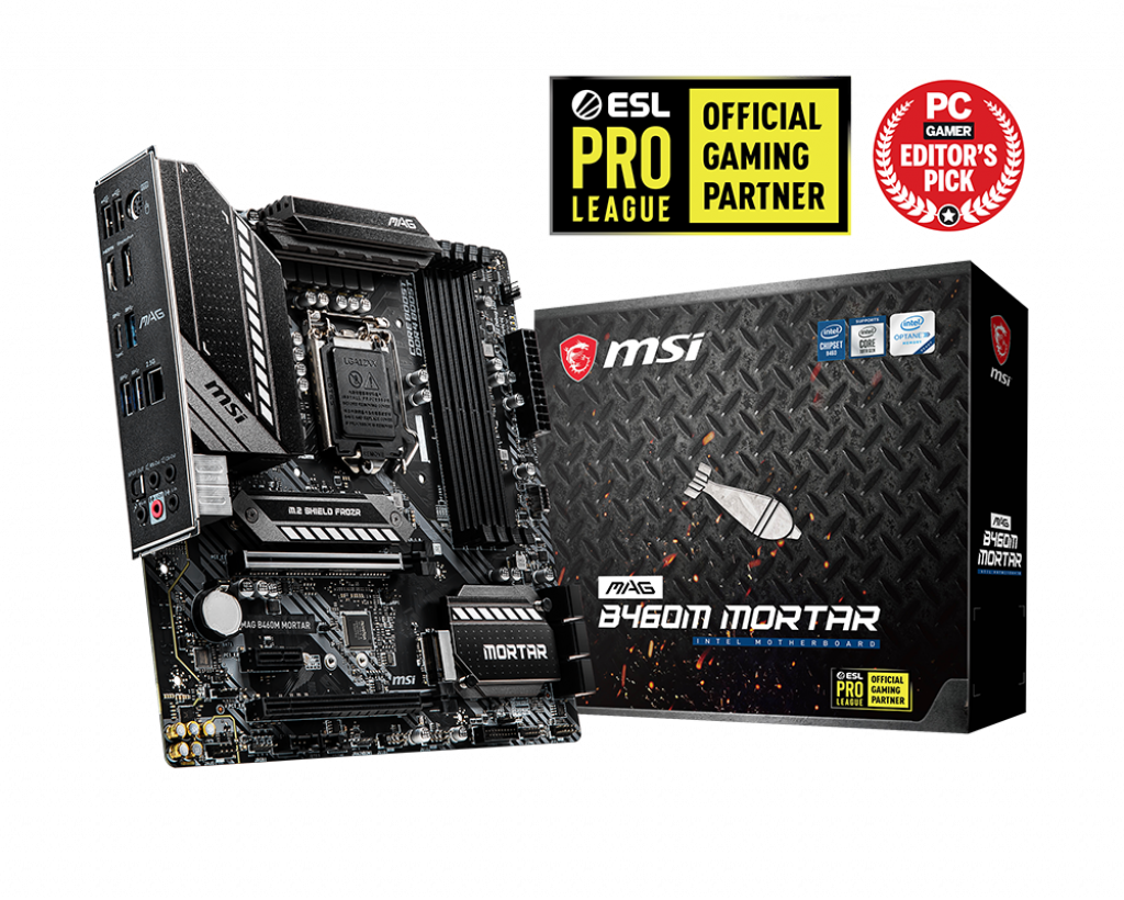 MSI MAG B460M MORTAR mATX Socket 1200 Intel B460